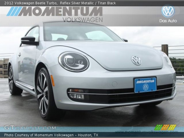 2012 Volkswagen Beetle Turbo in Reflex Silver Metallic