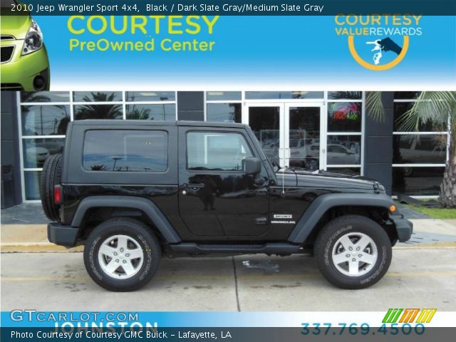 2010 Jeep Wrangler Sport 4x4 in Black