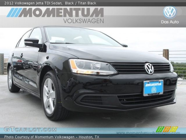 2012 Volkswagen Jetta TDI Sedan in Black