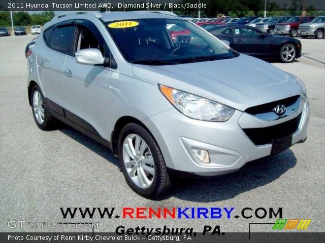 2011 Hyundai Tucson Limited AWD in Diamond Silver
