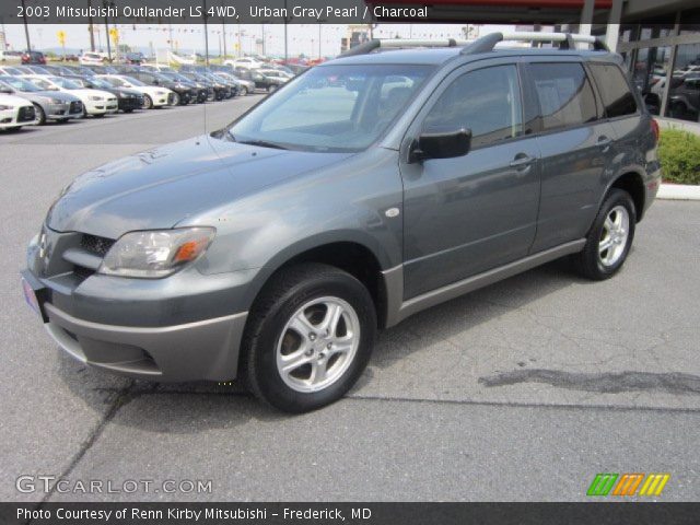 2003 Mitsubishi Outlander LS 4WD in Urban Gray Pearl