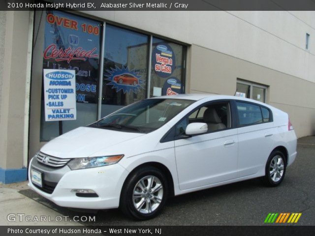 2010 Honda Insight Hybrid EX in Alabaster Silver Metallic