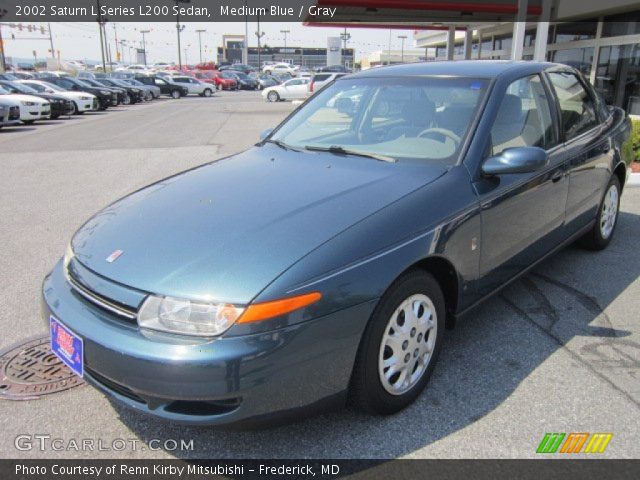 2002 Saturn L Series L200 Sedan in Medium Blue