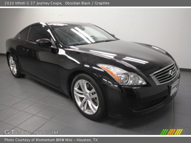 2010 Infiniti G 37 Journey Coupe in Obsidian Black