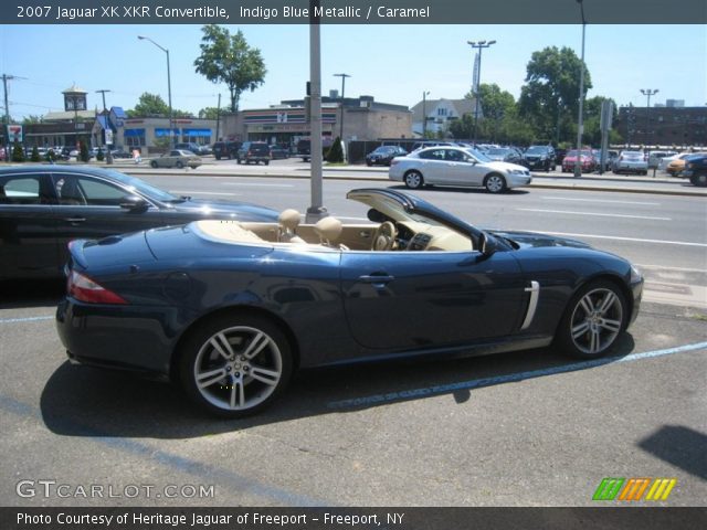 2007 Jaguar XK XKR Convertible in Indigo Blue Metallic