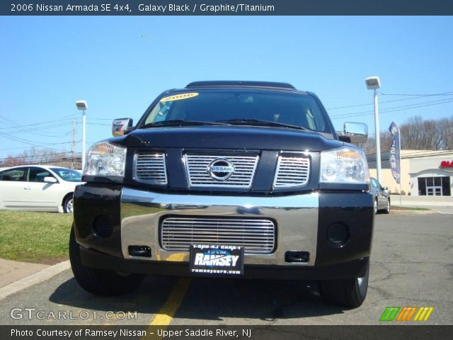 2006 Nissan Armada SE 4x4 in Galaxy Black