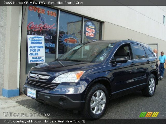 2009 Honda CR-V EX 4WD in Royal Blue Pearl
