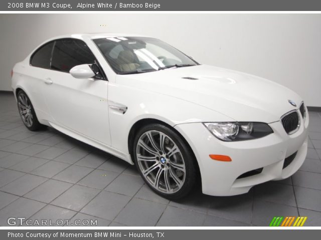 2008 BMW M3 Coupe in Alpine White