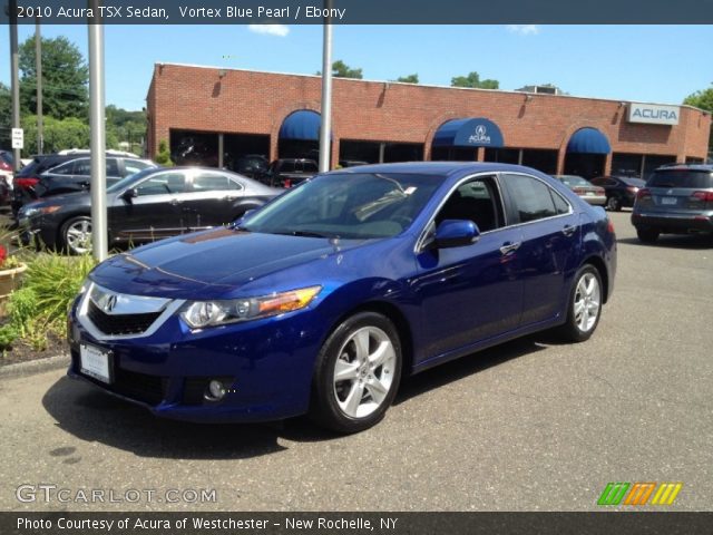 2010 Acura TSX Sedan in Vortex Blue Pearl