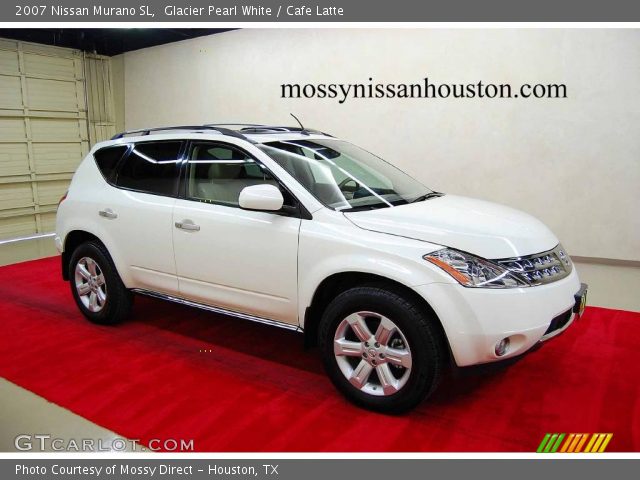 2007 Nissan Murano SL in Glacier Pearl White