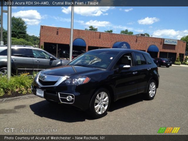 2010 Acura RDX SH-AWD in Crystal Black Pearl