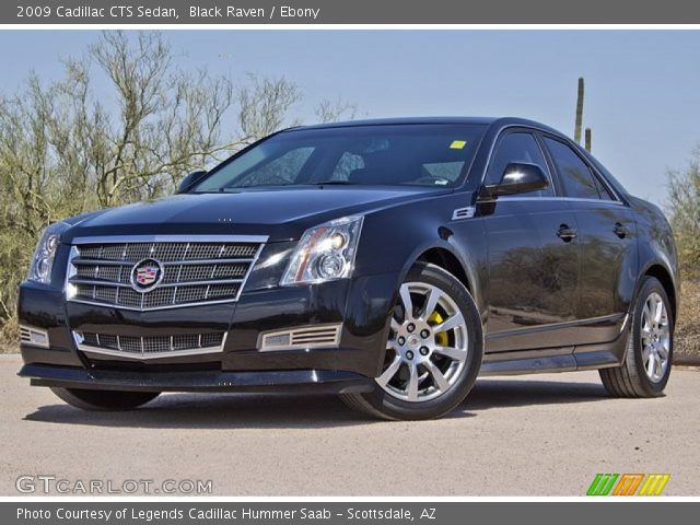 2009 Cadillac CTS Sedan in Black Raven