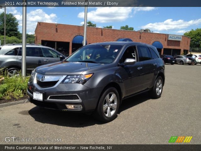 2011 Acura MDX Technology in Polished Metal Metallic