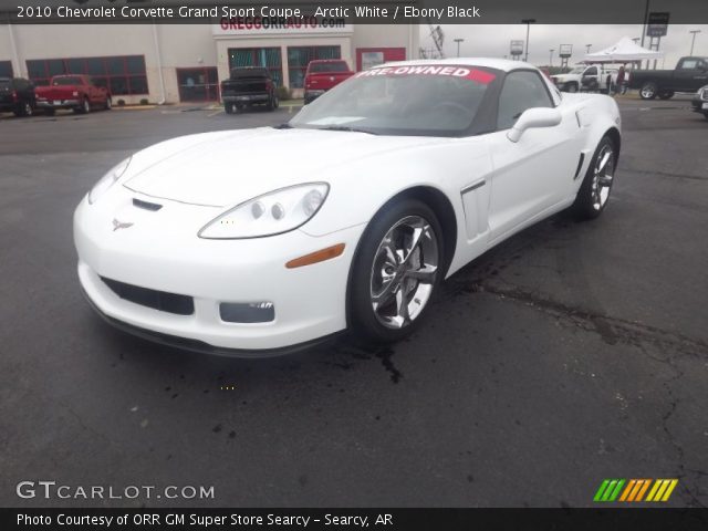 2010 Chevrolet Corvette Grand Sport Coupe in Arctic White