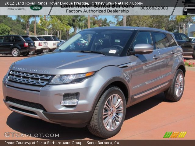 2012 Land Rover Range Rover Evoque Prestige in Orkney Grey Metallic