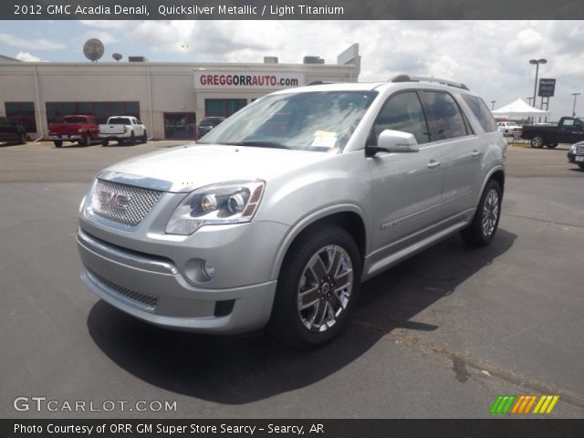 2012 GMC Acadia Denali in Quicksilver Metallic