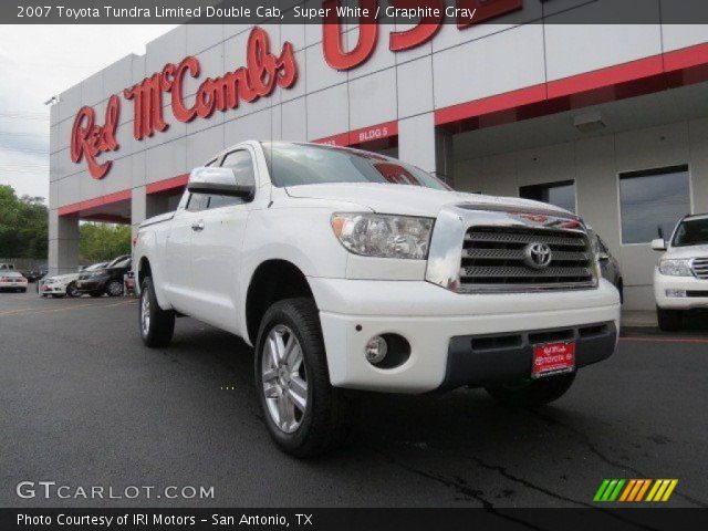2007 Toyota Tundra Limited Double Cab in Super White