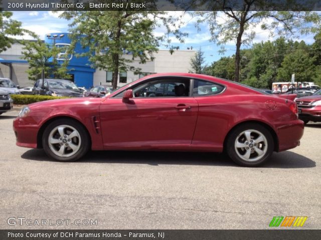 2006 Hyundai Tiburon GS in Electric Red