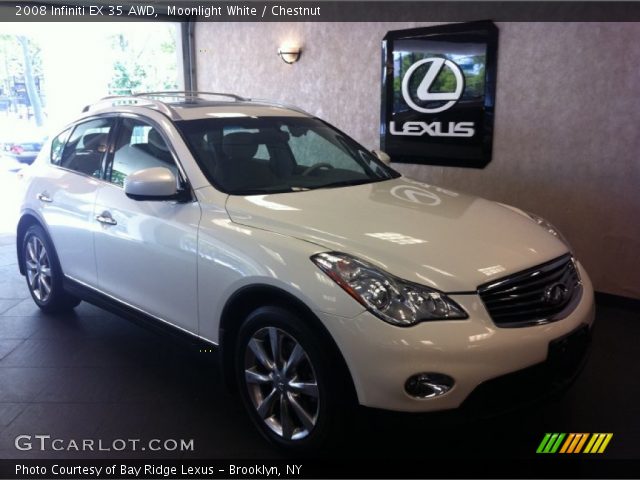2008 Infiniti EX 35 AWD in Moonlight White