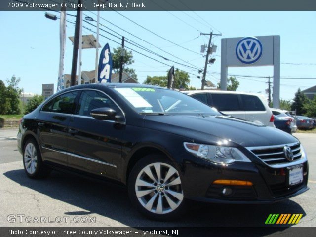 2009 Volkswagen CC Sport in Deep Black