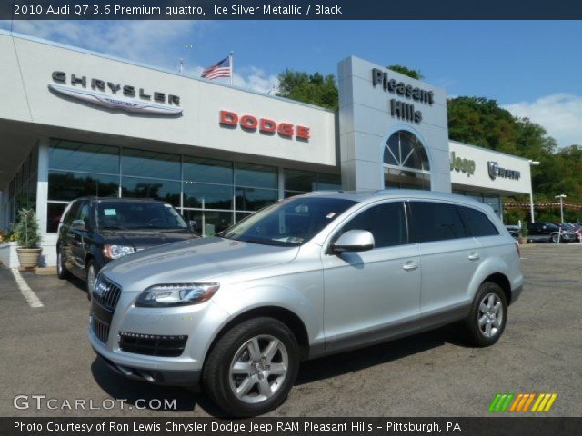 2010 Audi Q7 3.6 Premium quattro in Ice Silver Metallic