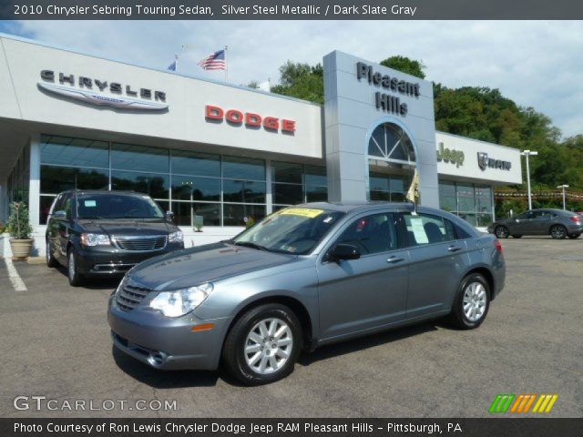 2010 Chrysler Sebring Touring Sedan in Silver Steel Metallic