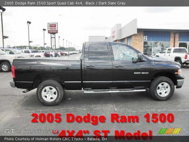 2005 Dodge Ram 1500 Sport Quad Cab 4x4 in Black