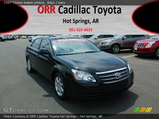 2007 Toyota Avalon Limited in Black