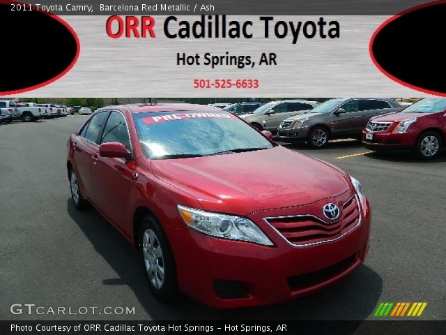 2011 Toyota Camry  in Barcelona Red Metallic