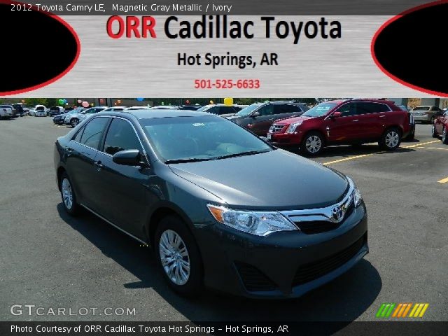 2012 Toyota Camry LE in Magnetic Gray Metallic