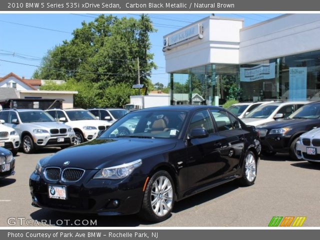 2010 BMW 5 Series 535i xDrive Sedan in Carbon Black Metallic