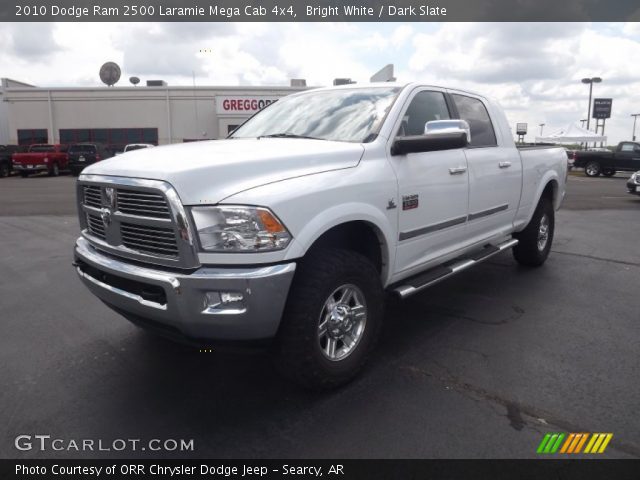 Bright White 2010 Dodge Ram 2500 Laramie Mega Cab 4x4