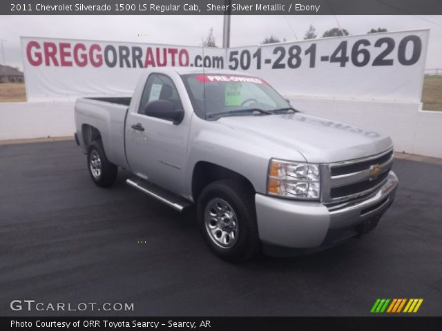 2011 Chevrolet Silverado 1500 LS Regular Cab in Sheer Silver Metallic