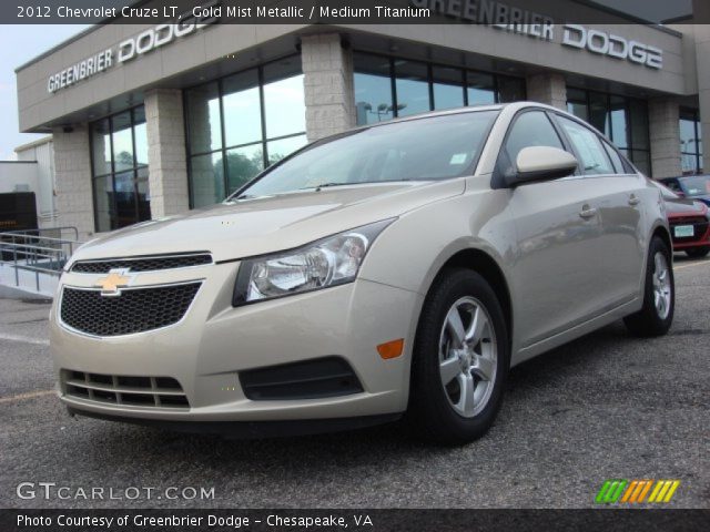 2012 Chevrolet Cruze LT in Gold Mist Metallic