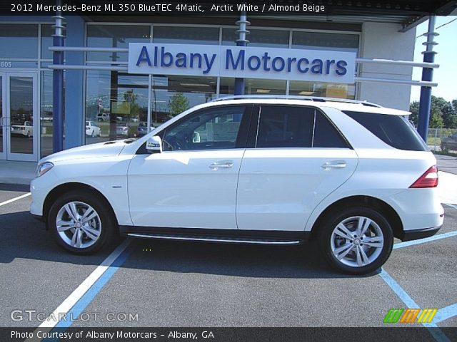 2012 Mercedes-Benz ML 350 BlueTEC 4Matic in Arctic White