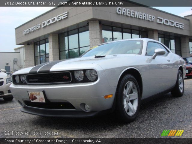 2012 Dodge Challenger R/T in Bright Silver Metallic