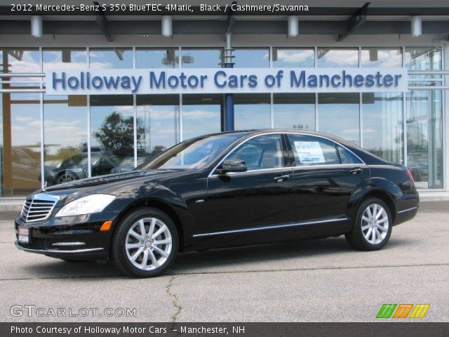 2012 Mercedes-Benz S 350 BlueTEC 4Matic in Black