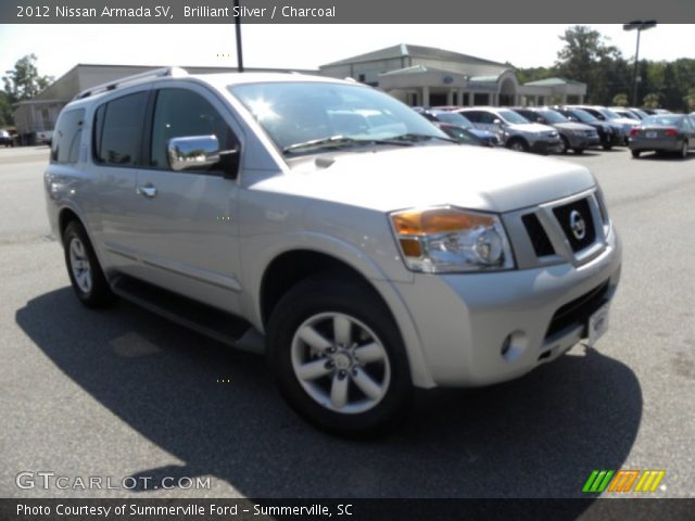 2012 Nissan Armada SV in Brilliant Silver