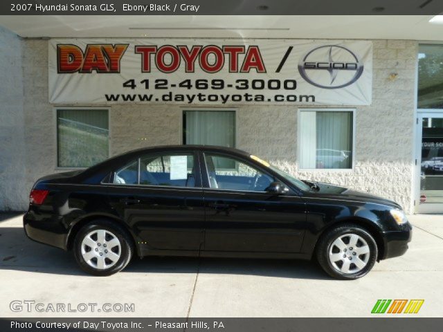2007 Hyundai Sonata GLS in Ebony Black