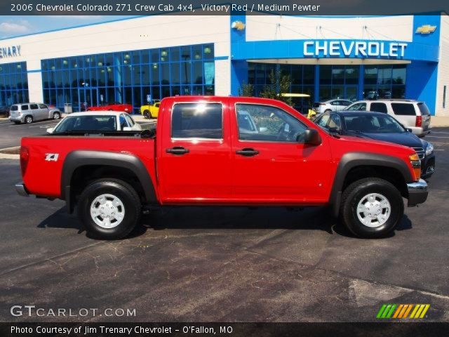 2006 Chevrolet Colorado Z71 Crew Cab 4x4 in Victory Red