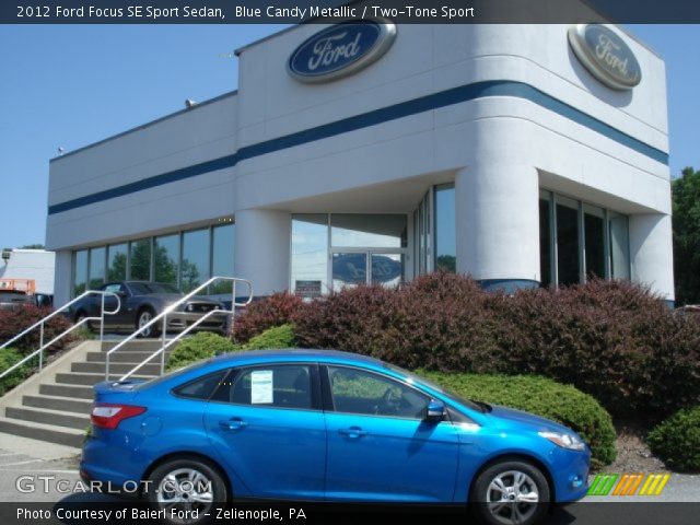 2012 Ford Focus SE Sport Sedan in Blue Candy Metallic