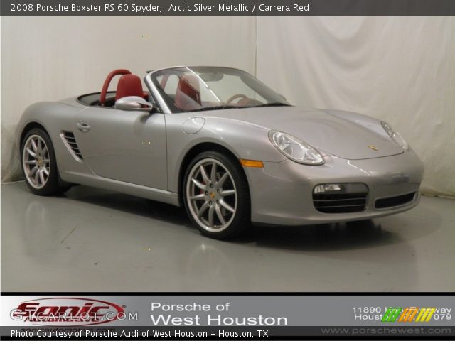 2008 Porsche Boxster RS 60 Spyder in Arctic Silver Metallic