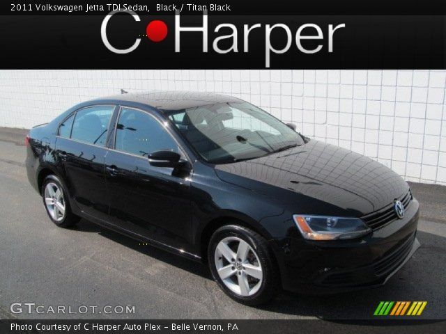 2011 Volkswagen Jetta TDI Sedan in Black