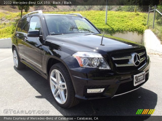 2012 Mercedes-Benz GLK 350 in Black