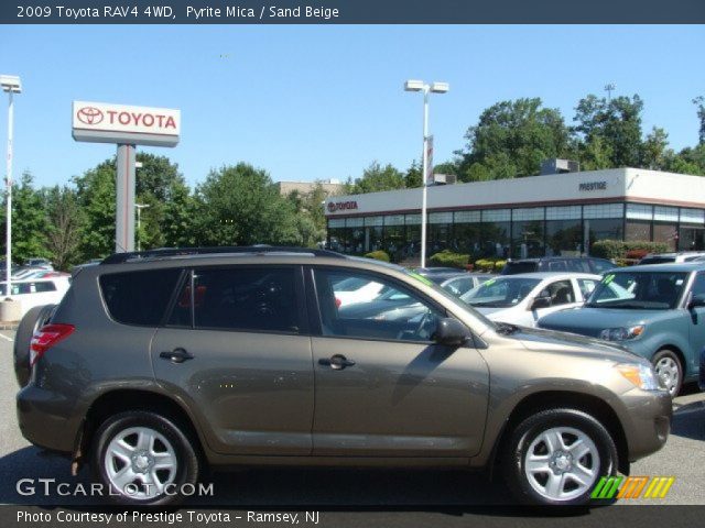 2009 Toyota RAV4 4WD in Pyrite Mica
