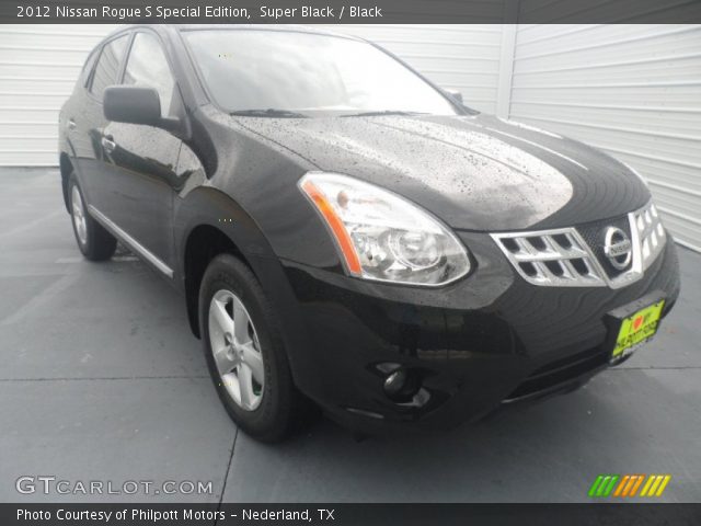 2012 Nissan Rogue S Special Edition in Super Black