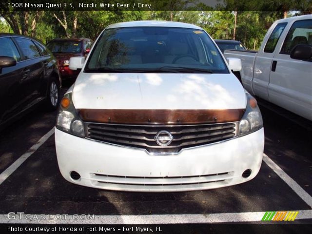 2008 Nissan Quest 3.5 in Nordic White Pearl
