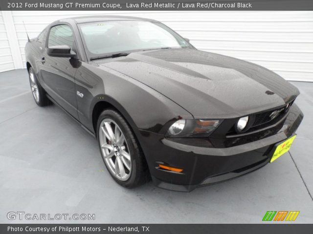 2012 Ford Mustang GT Premium Coupe in Lava Red Metallic