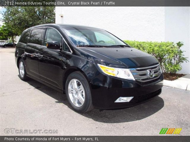 2012 Honda Odyssey Touring Elite in Crystal Black Pearl