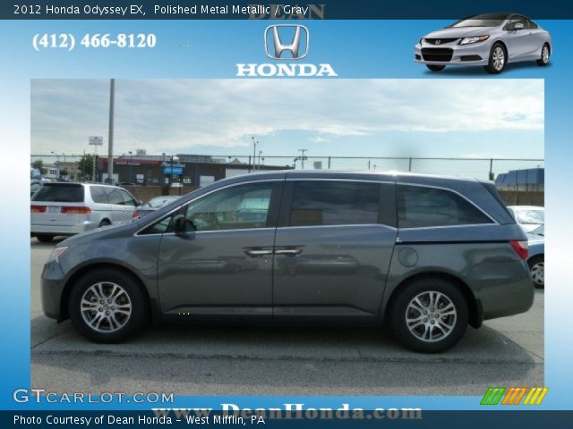 2012 Honda Odyssey EX in Polished Metal Metallic